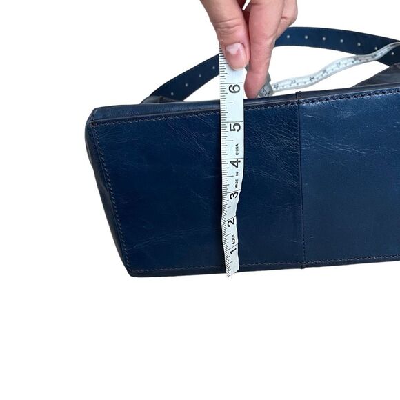 HOBO Blue Leather Shoulder Bag - Picture 9 of 11